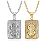 Dollar Sign Pendant | Titanium Steel