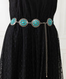 Turquoise Chain Belt