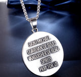 Saint Michael Pendant and Chain | Stainless Steel