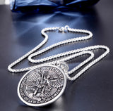 Saint Michael Pendant and Chain | Stainless Steel