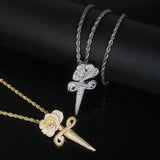 Rose Pendant Necklace