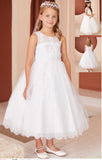 Girls Lace Dress With 3D Flowers