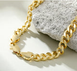 Gold Link 3 Piece Jewelry Set Luxury Series