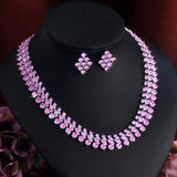 Lumière Cotoure Necklace and Earrings Set