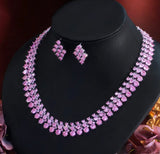 Lumière Cotoure Necklace and Earrings Set