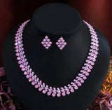 Lumière Cotoure Necklace and Earrings Set