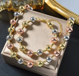 Trinity Glow Necklace and Bracelet Set