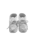 Soft Satin Lace-Up Shoes
