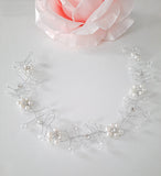 Hair Vine with Pearls and Beads