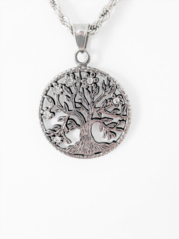 Tree of Life Pendant | Stainless Steel