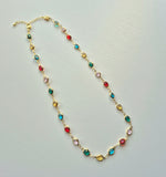 Celeste Multi-Colored Gemstone Necklace