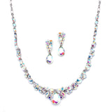 Crystal Necklace and Earring Set | Bridal | Prom