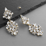 Dazzling Crystal Statement Earrings | Wedding | Prom