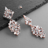 Dazzling Crystal Statement Earrings | Wedding | Prom