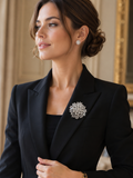 Aurora Crystal Statement Brooch