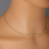 Golden Drift Chain Necklace