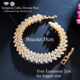 Luxe Radiance CZ Tennis Bracelet – 18K Gold Plated Sparkling Cubic Zirconia Bracelet