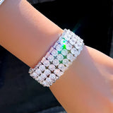 Glacier Glow Statement Bracelet