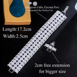 Glacier Glow Statement Bracelet