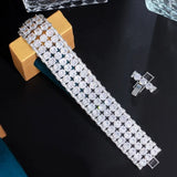 Glacier Glow Statement Bracelet