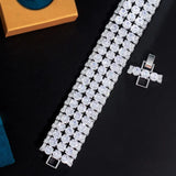Glacier Glow Statement Bracelet