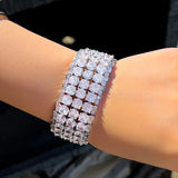 Glacier Glow Statement Bracelet