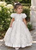 Girls Lace Dress | Elegant Flower Girl & Special Occasion Dress