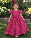 Girls Lace Dress | Elegant Flower Girl & Special Occasion Dress