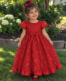 Girls Lace Dress | Elegant Flower Girl & Special Occasion Dress