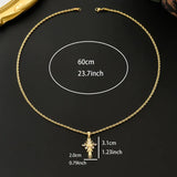 Halo Radiance Crucifix Necklace