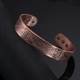 Tree of Life Copper Magnetic Cuff Bracelet