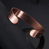 Tree of Life Copper Magnetic Cuff Bracelet