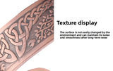 Tree of Life Copper Magnetic Cuff Bracelet