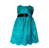 All Over Lace Dress With Scalloped Hemline