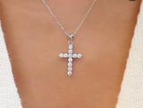 Shine Brighter Cross Necklace | CZ Crystalz