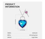 Heart Of The Ocean Necklace | Sterling Silver