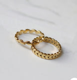 Vine Ring | Stainless Steel Gold Plated