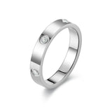 Endless Love Ring | With Stones | Stainless Steel