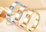 Endless Love Ring | With Stones | Stainless Steel