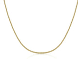 Round Cut Tennis Necklace | Stainless Steel