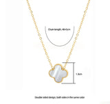 Single Drop Clover Necklace | Stainless Steel