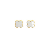 Clover Stud Earrings | Stainless Steel