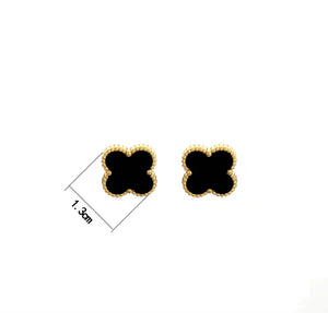 Clover Stud Earrings | Stainless Steel