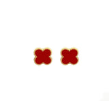 Clover Stud Earrings | Stainless Steel