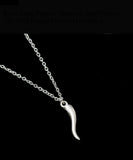 Cornicello Horn Necklace | Pepper Necklace| Stainless Steel