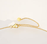 Infinity Necklace | Sterling Silver Gold Plated