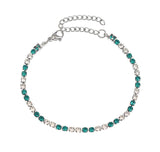 Colored Tennis Bracelet | Stainless Steel