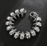 All Around Skull Bracelet | Titanium Steel