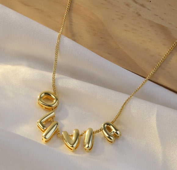 Make It Personal Initial and Name Necklace