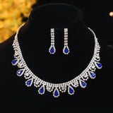 Elegant Droplet Necklace Set